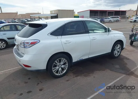 2012 Lexus Rx 450H z USA, uszkodzony, nr VIN JTJZB1BA3C2006118